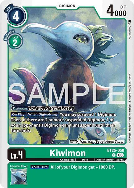 Kiwimon BT25-050