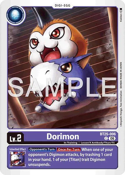 Dorimon BT25-006