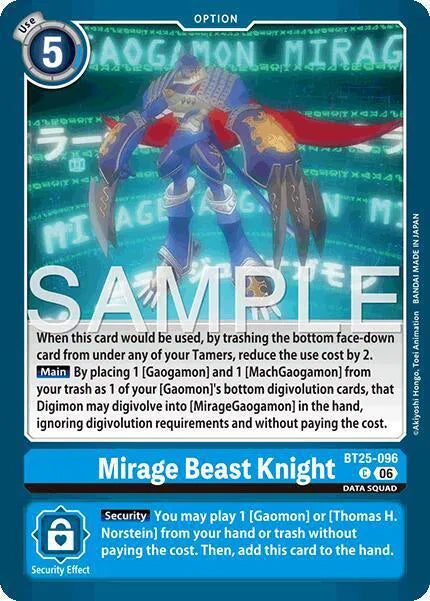 Mirage Beast Knight BT25-096