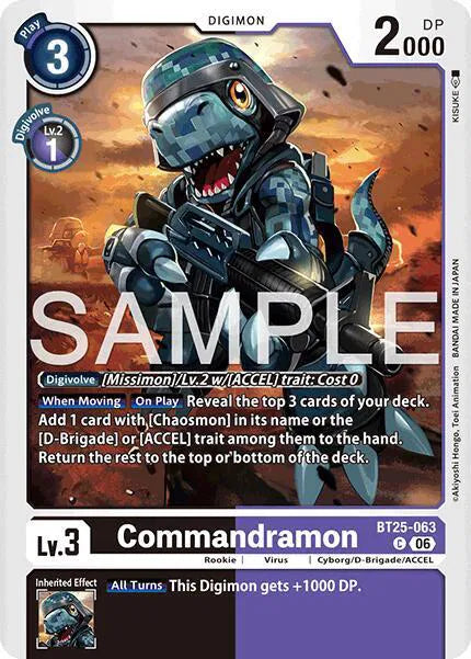 Commandramon BT25-063