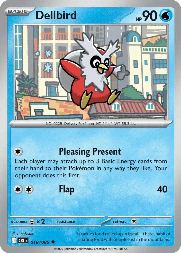 Delibird 018/086