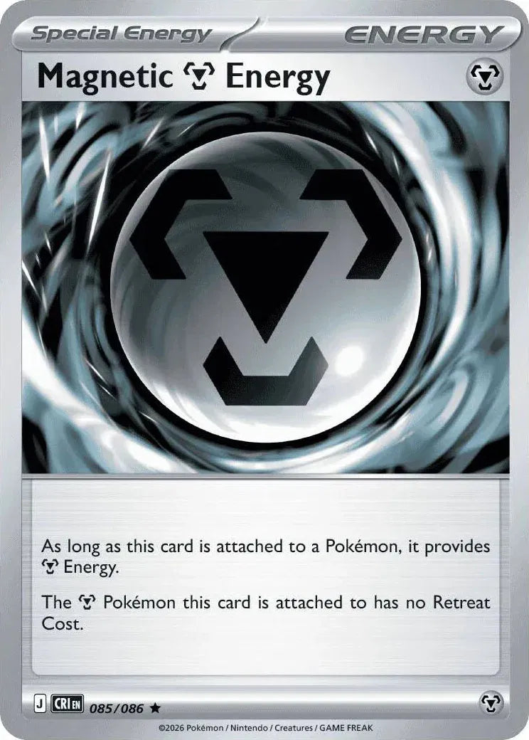 Magnetic Metal Energy 085/086 Holofoil