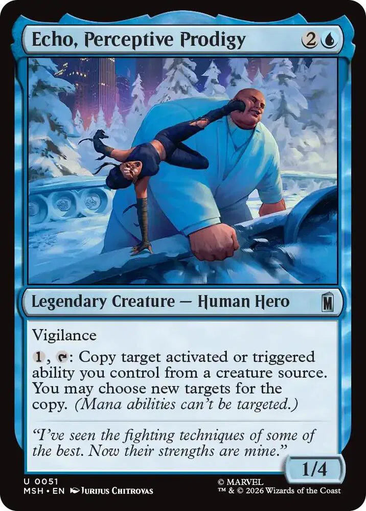 Echo, Perceptive Prodigy 51