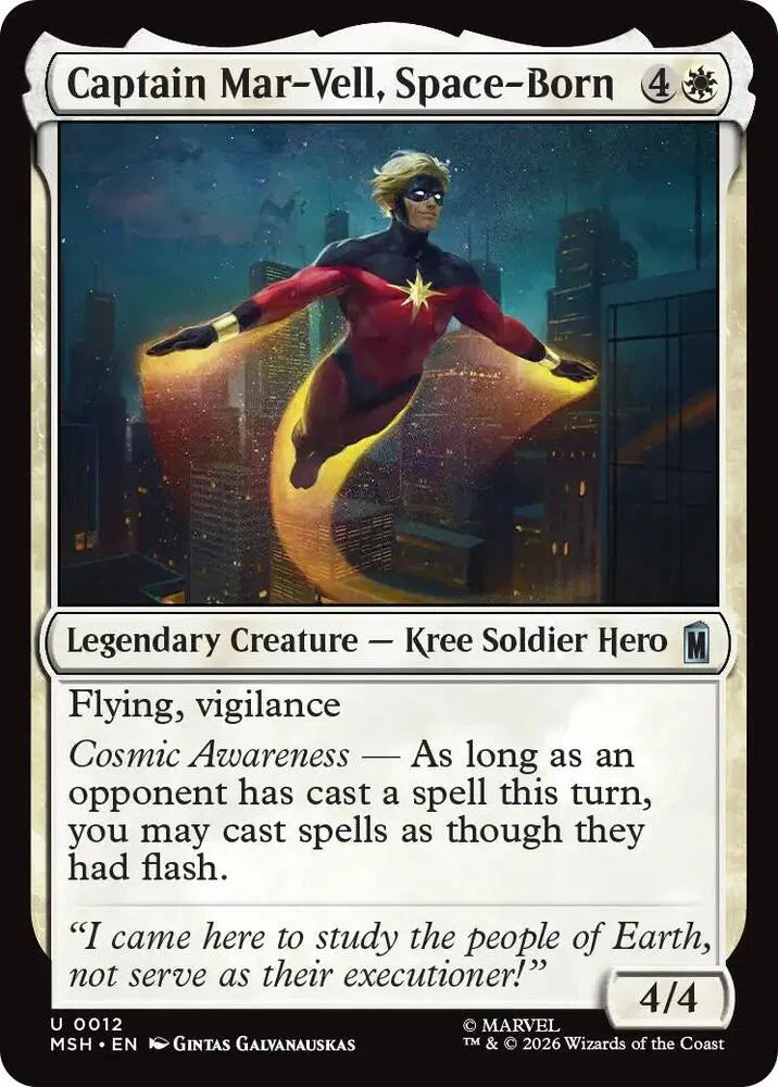 Captain Mar-Vell, Space-Born 12