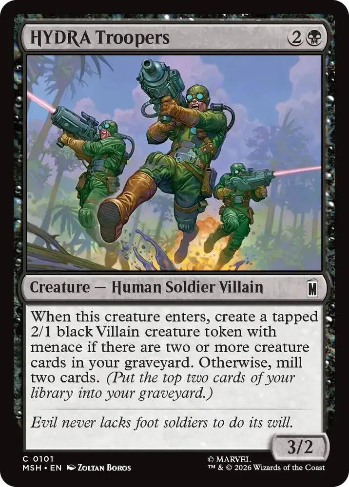 HYDRA Troopers 101