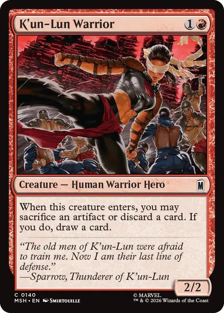 K'un-Lun Warrior 140
