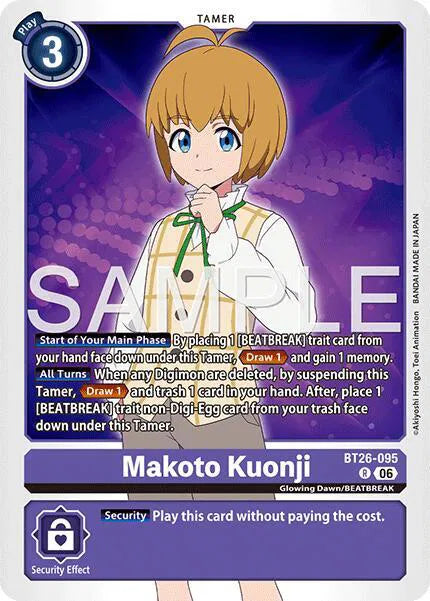 Makoto Kuonji BT26-095 Foil