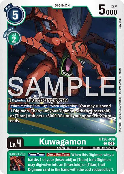 Kuwagamon BT26-038