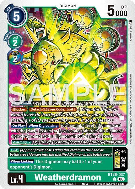 Weatherdramon BT26-037