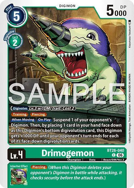 Drimogemon BT26-040