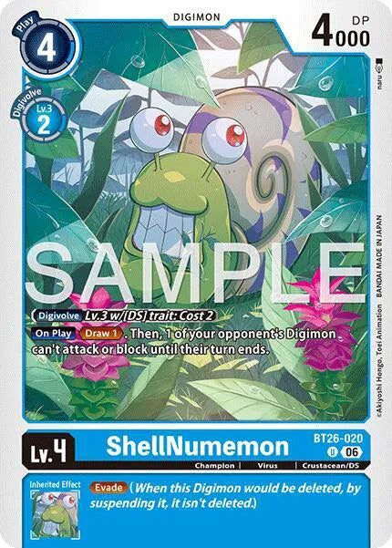 ShellNumemon BT26-020