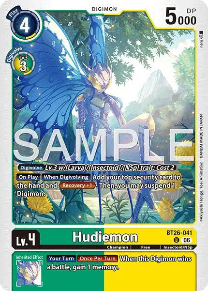 Hudiemon BT26-041