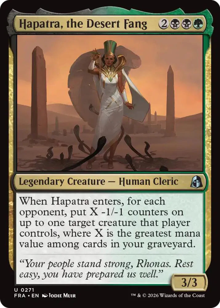 Hapatra, the Desert Fang 271