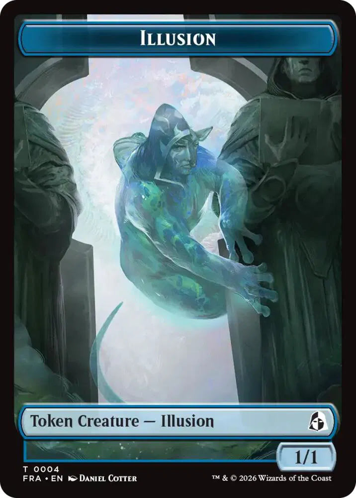 Illusion // Jace Double-Sided Token