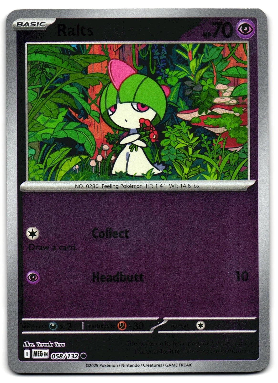 Ralts 058/132 Reverse Holo