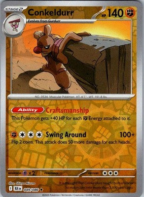 Conkeldurr 049/086 Reverse Holo