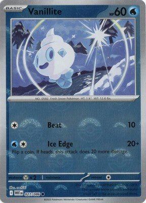Vanillite 024/086 Pokeball Reverse